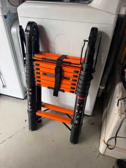 Telescoping ladder 16 foot A-frame ladder