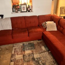 Free Couch - Sectional Burgundy 