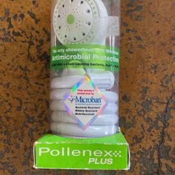 Conair Pollenex Plus Microban Showerhead  Get anti-bacterial protection right in your showerhead with the Microban wall-mounted showerhead from Pollen