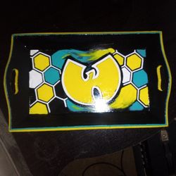 Wu Tang Hand painted Tray  $40