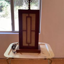 Art Deco Custom Built Lamp For Sale 