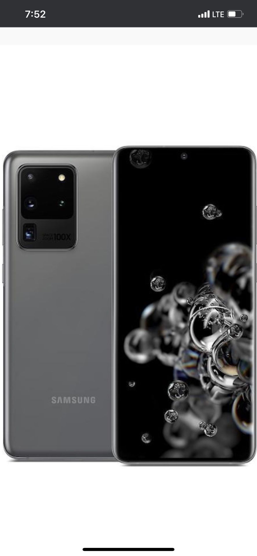 Brand new s20 g5 ultra