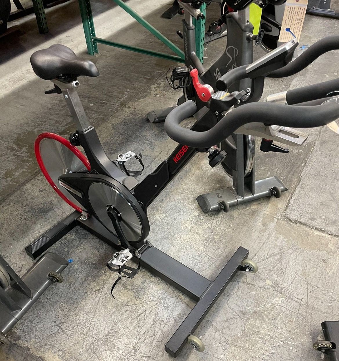 Exercise Bike Keiser M3i Power Meter Keiser M3i Black Spin Bike