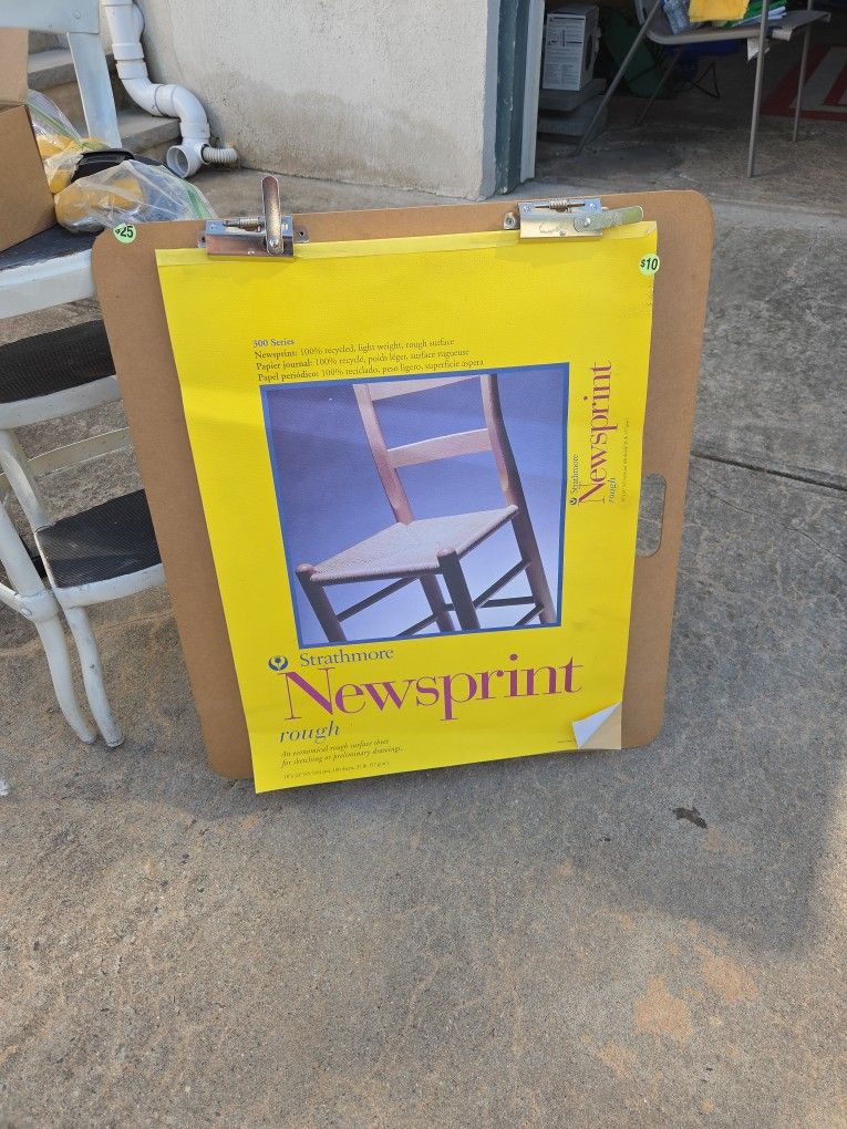 Newsprint Backboard