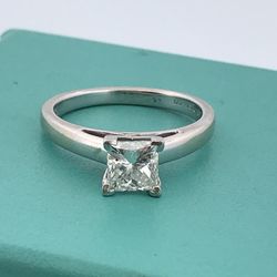 The Leo Diamond 14k 0.99ct Diamond Ring Size 6.5