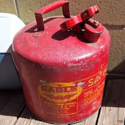 Metal Gas Can "Safety Can" $20
