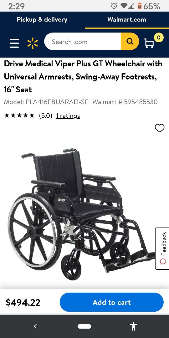 Wheelchair Brand new 