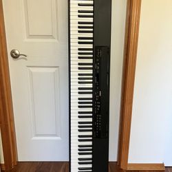 Yamaha P80 Piano With 88 Full Size Keys & All Accessories 