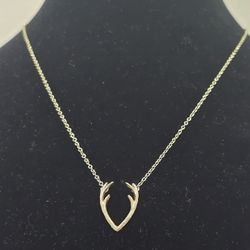Oh Dear Antler Necklace 