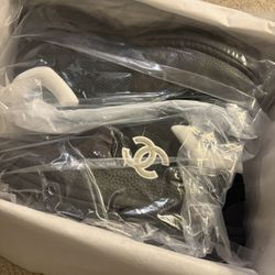 Black Chanel Runners
