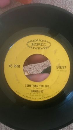Damita Jo 45 Gotta Travel On/Something You Got