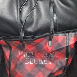 Victoria's Secret Black And Red Bag