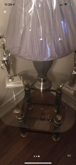 Brand new Coaster Furniture Glass Top End Table with brand new