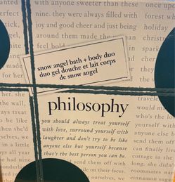 Philosophy bath and body duo
