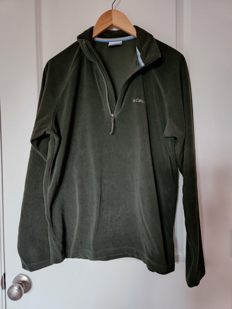 Men's Columbia Half Zip Fleece 
