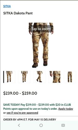 Sitka grinder pants