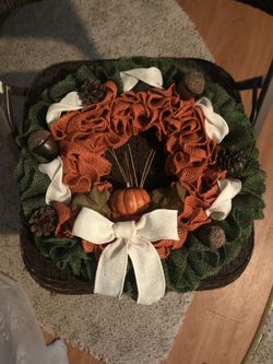 12” Fall Wreath
