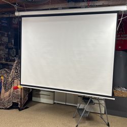 Powered  Movie Screen