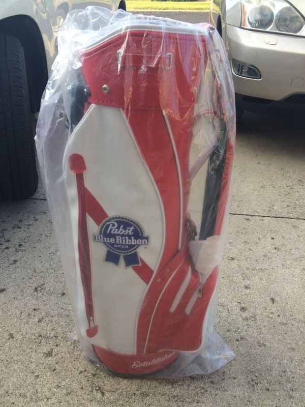 Pabst Blue Ribbon Beer Golf Bag
