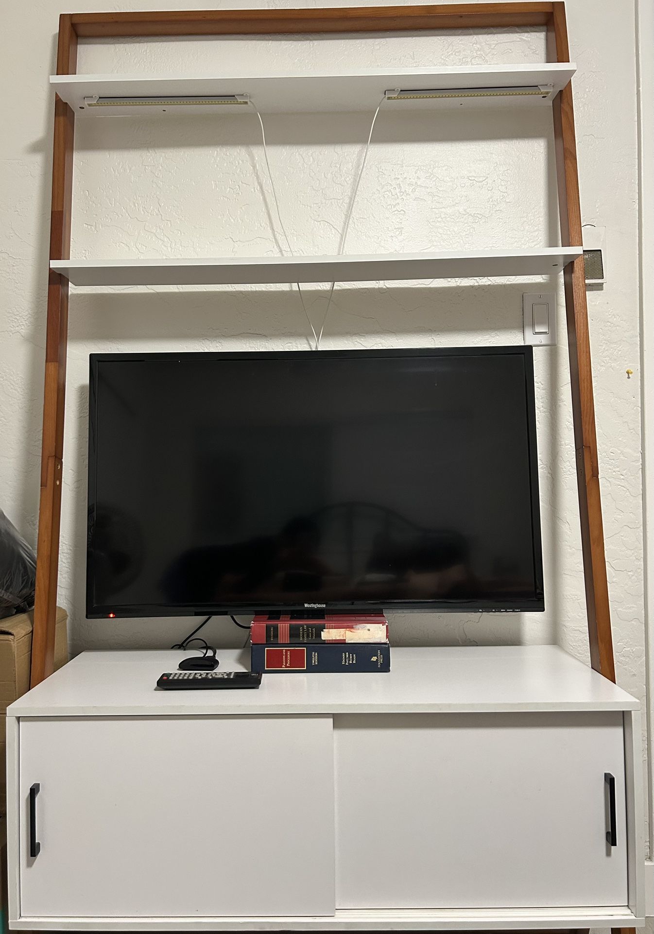 Modern Ladder TV Stand