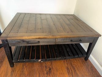 Wood Coffee Table Living Spaces