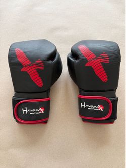 Hayabusa Leather Boxing Gloves — 16 oz.