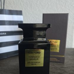 Tom Ford Tobacco Vanille Eau De Parfum 3.4 Oz /100 Ml (Retails For $450)