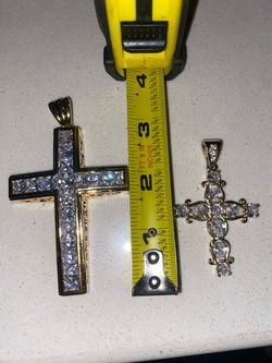 Gold plated crosses