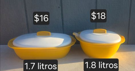 Tupperware platon hondo y sopero