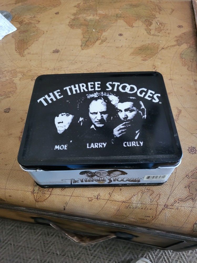 7x9x4 Three Stooges Lunch Box