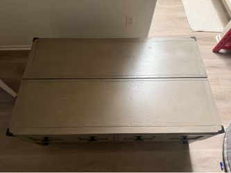 Coffee table with storage