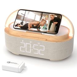 Bluetooth Speaker Alarm Clock New In Box 