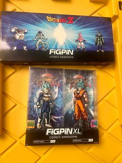 FiGPiN Dragon Ball Z XL 2-Pin Set Summer Convention Exclusive 2019