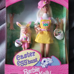 1997 SE Easter Egg Hunt Barbie & Kelly