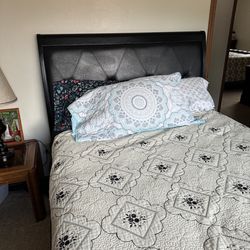 Full Size Bed Frame With Mattress 