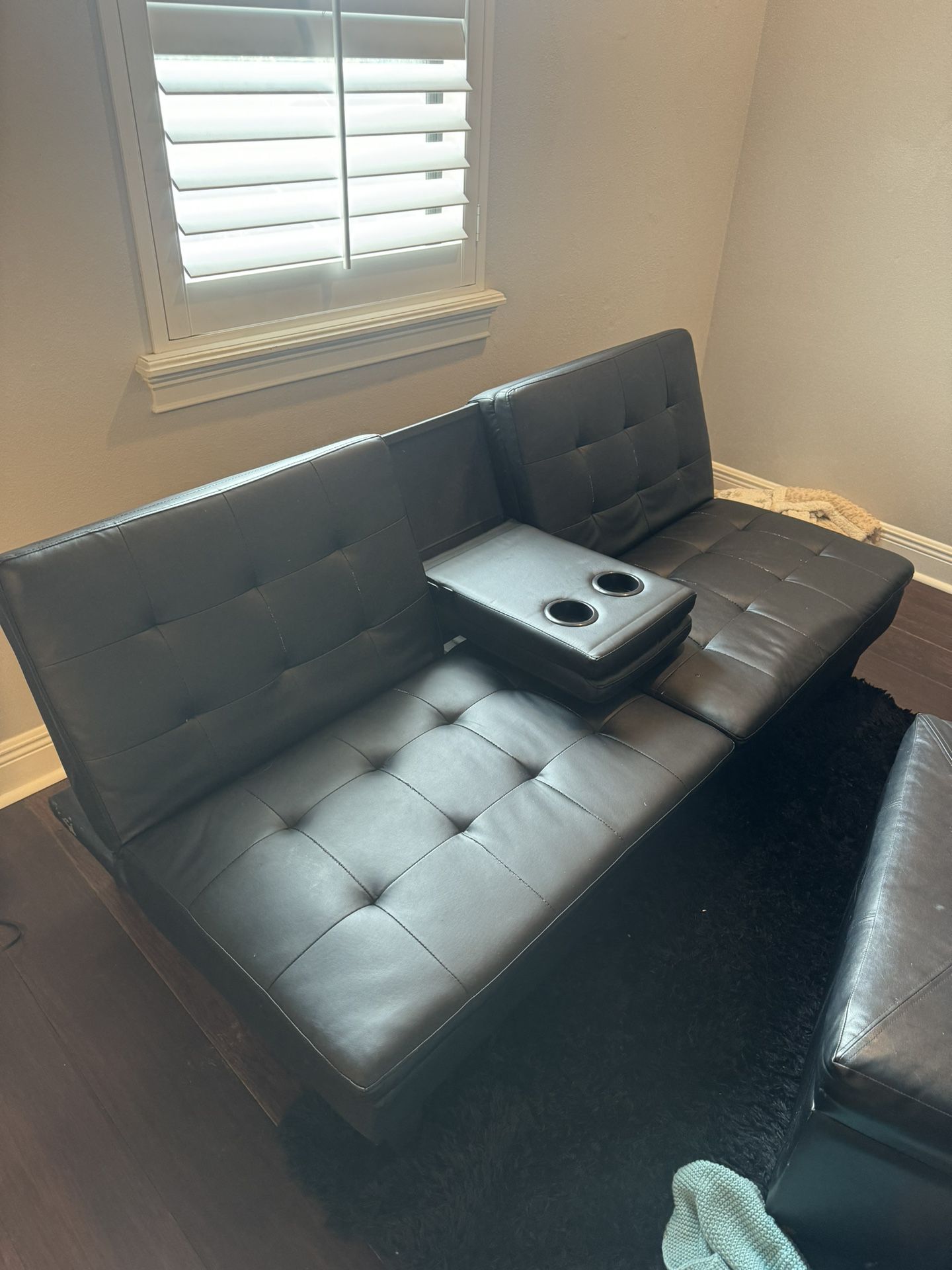 Black Fouton Couch