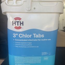 3” Chlor Tabs - 35lbs