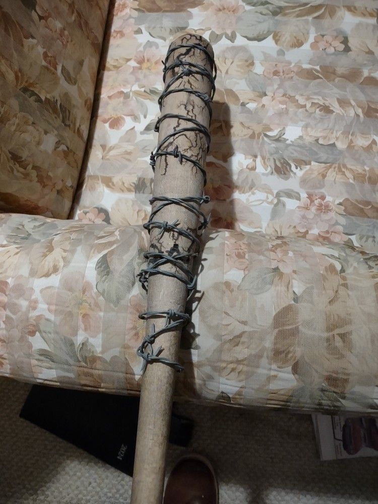 Barbed Wire Baseball Bat