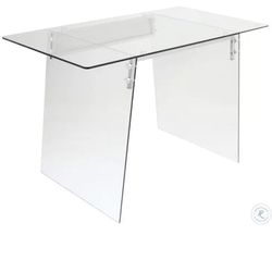 Glass Desk 