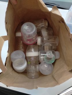 Baby bottles all