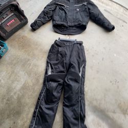 Motorcycle Jacket and Pants