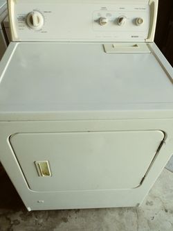 Kenmore gas dryer works great clean inside and out