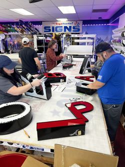 Channel Lettering- Various Types & Sizes