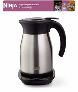 Hot water and hot coffee
