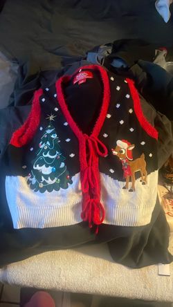 Rudolf Christmas vest