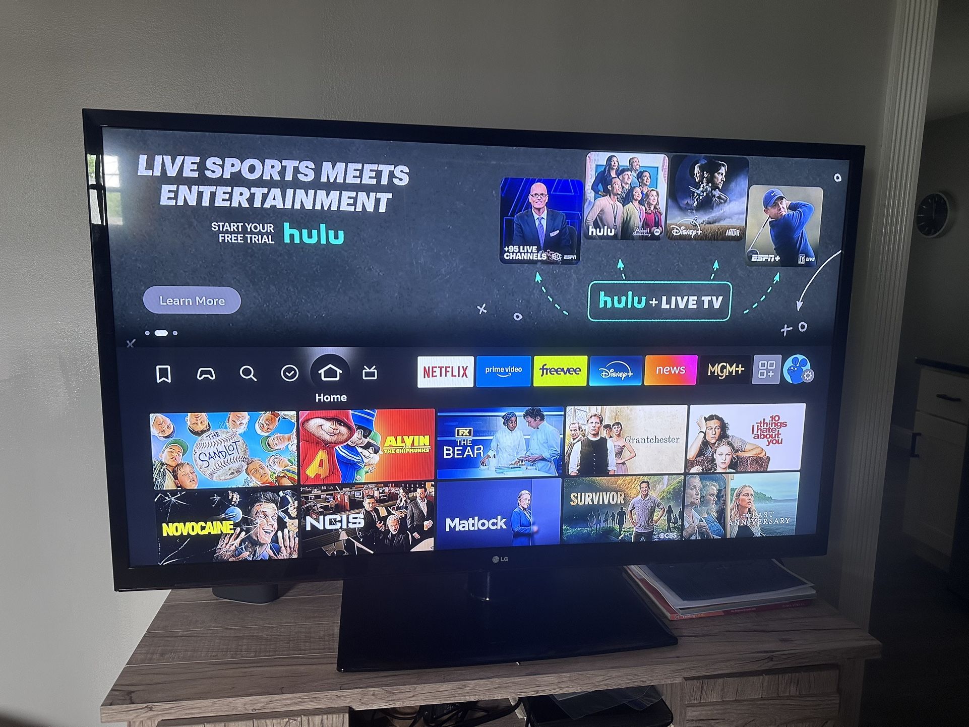 55’ LG 1080p Not Smart