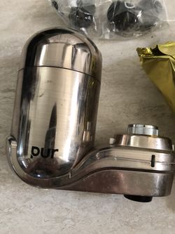 PUR water filter - w/ 2 filters! - faucet mount - If post is up, it’s available - 90033