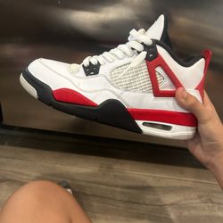 Jordan 4 Red Cement (used) 