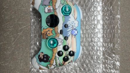 Custom Xbox controller with battery packs