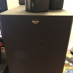 Klipsch Speakers And 8inch Sub 